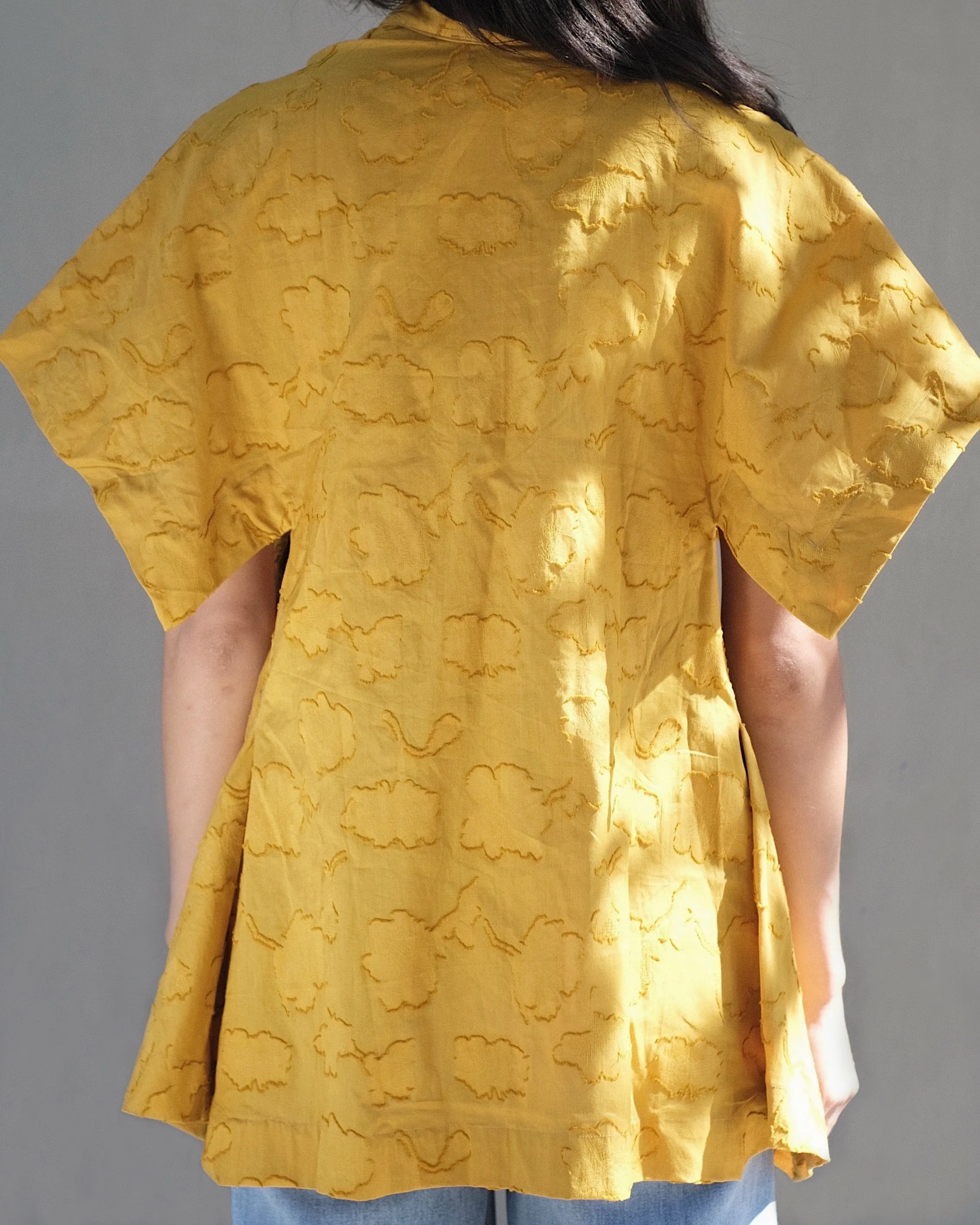 Origami Shirt in Sunbeam Yellow