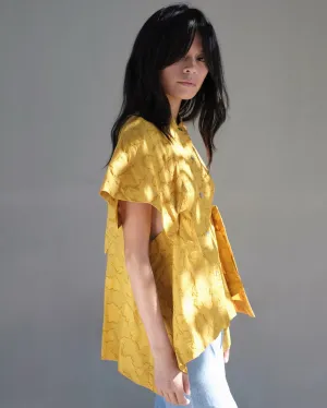 Origami Shirt in Sunbeam Yellow