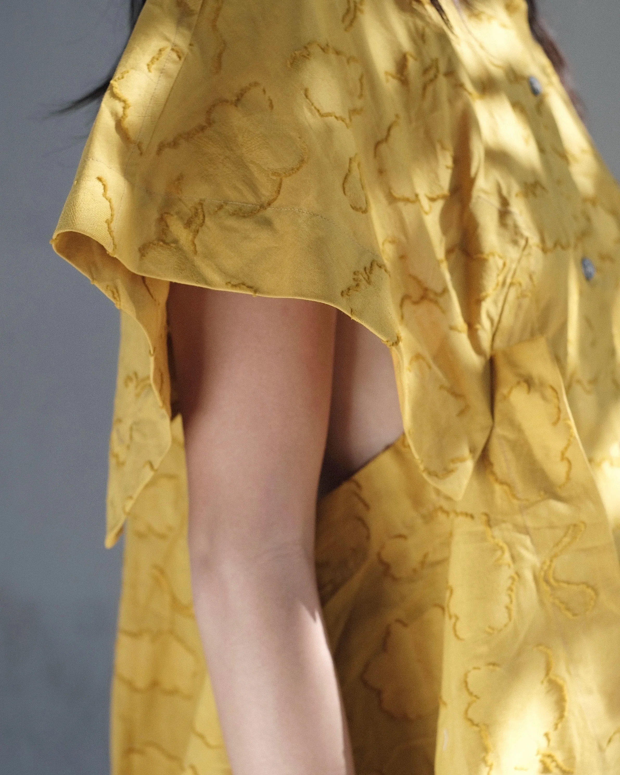 Origami Shirt in Sunbeam Yellow
