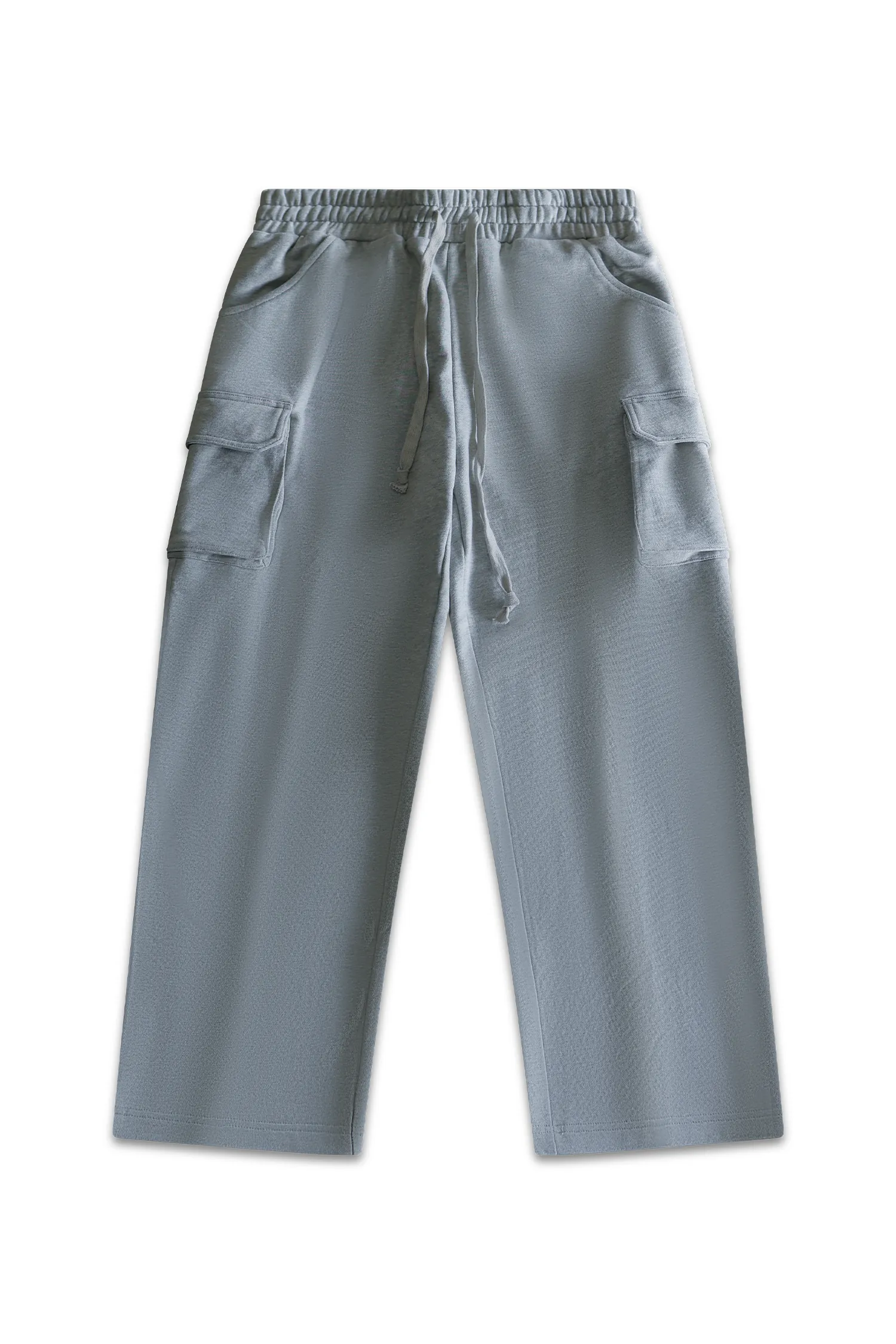 ORIGIN GLOW BAGGY CARGO SWEATS - ASH GRAY