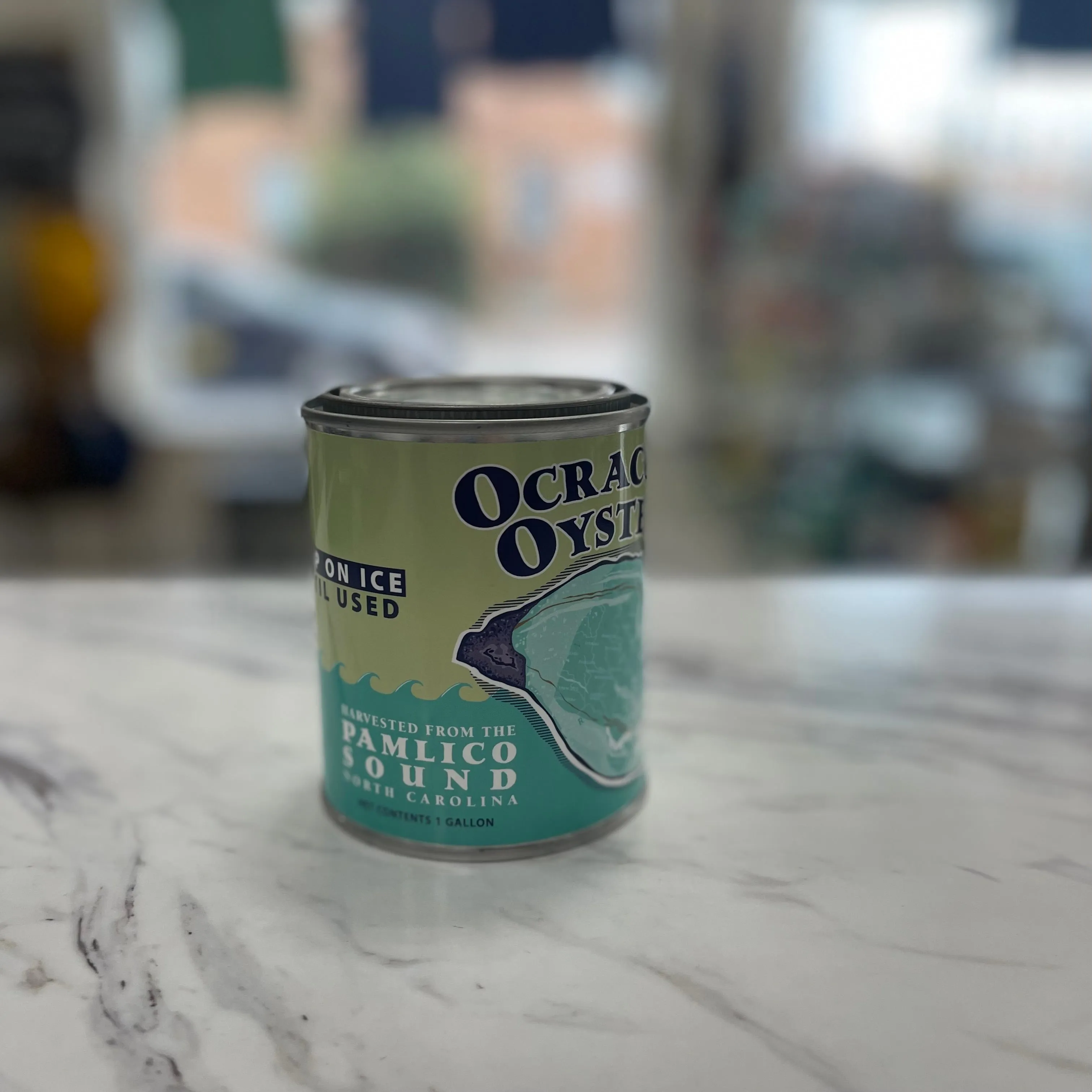 Pamlico County Ocracoke Oysters Candle