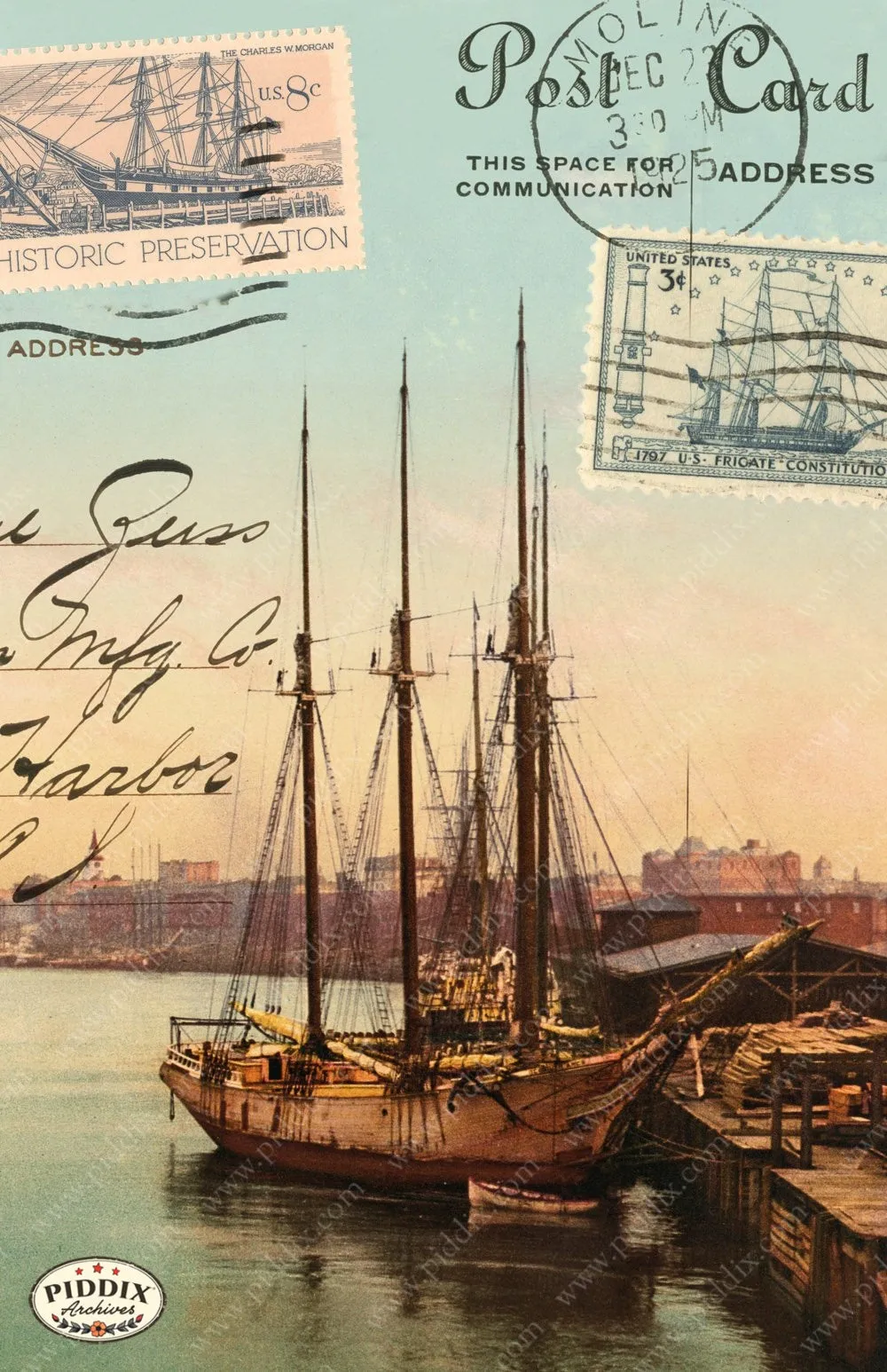 PDXC3927 -- Travel Postcards
