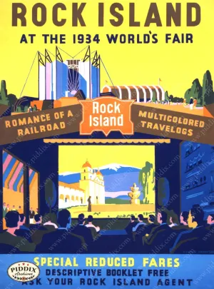 PDXC7309 -- Vintage Travel Posters