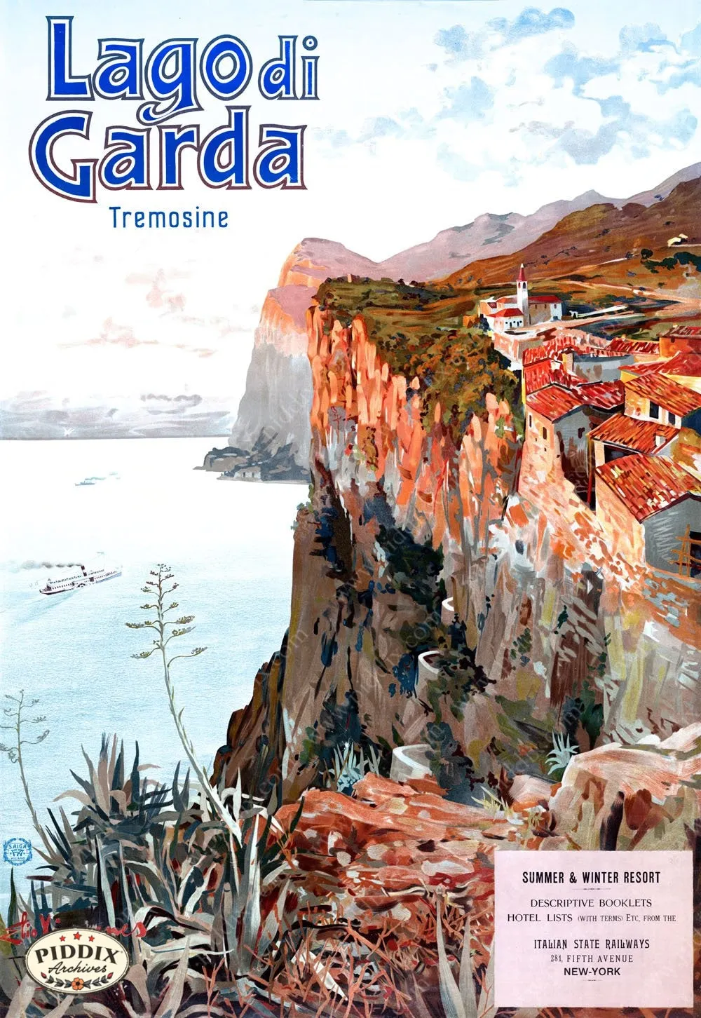 PDXC7483 -- Vintage Travel Posters