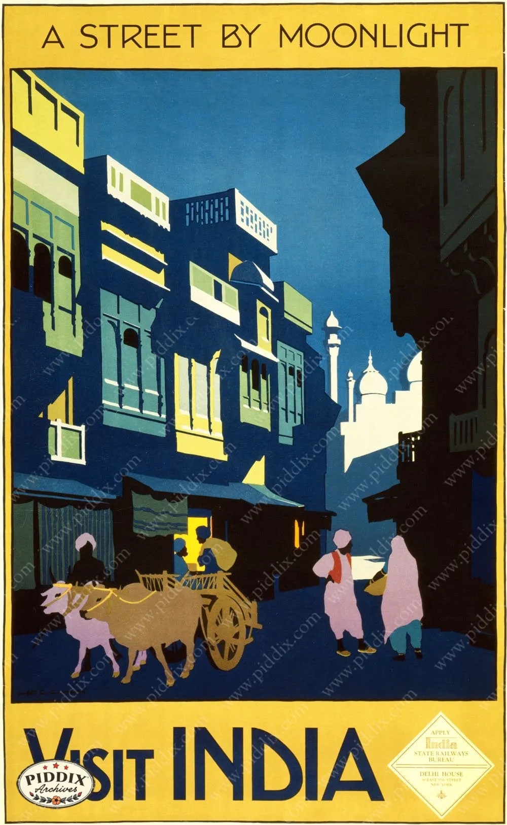 PDXC8428 -- Vintage Travel Posters