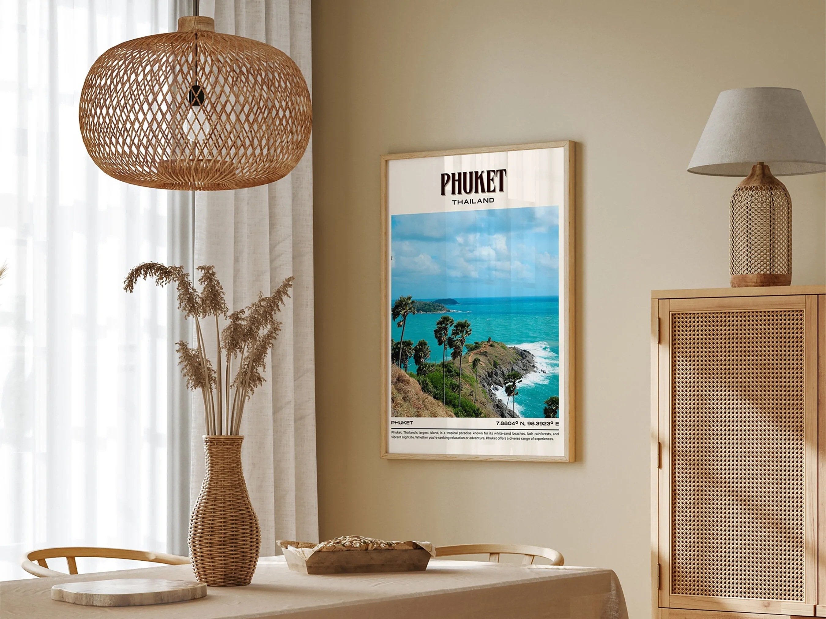 Phuket Vintage Wall Art, Thailand