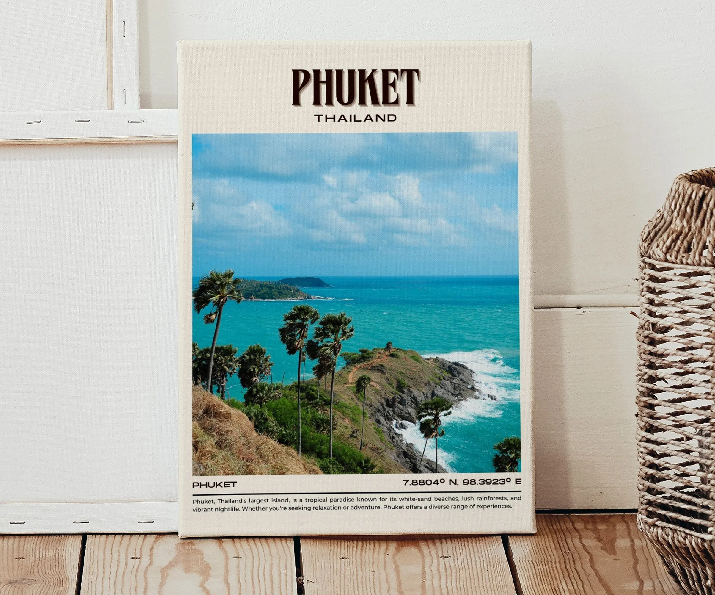 Phuket Vintage Wall Art, Thailand