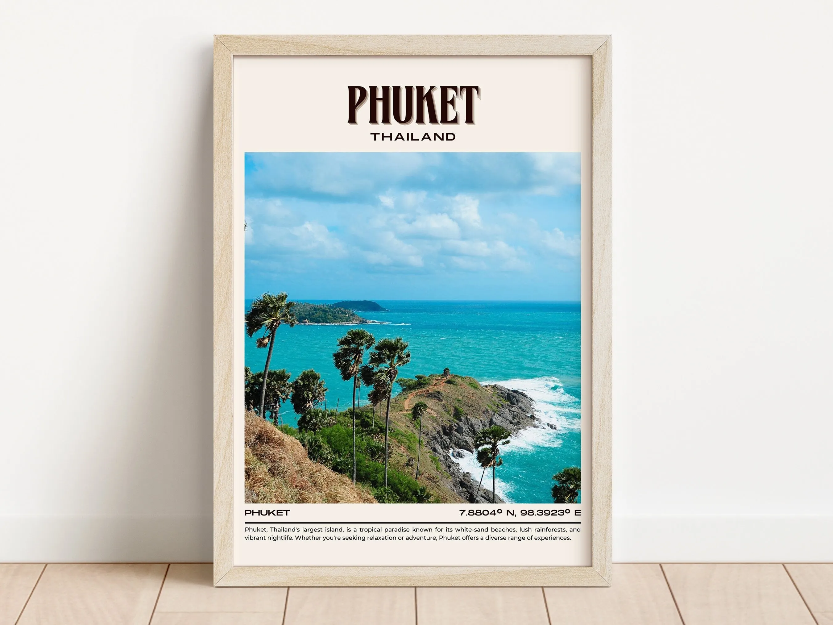 Phuket Vintage Wall Art, Thailand