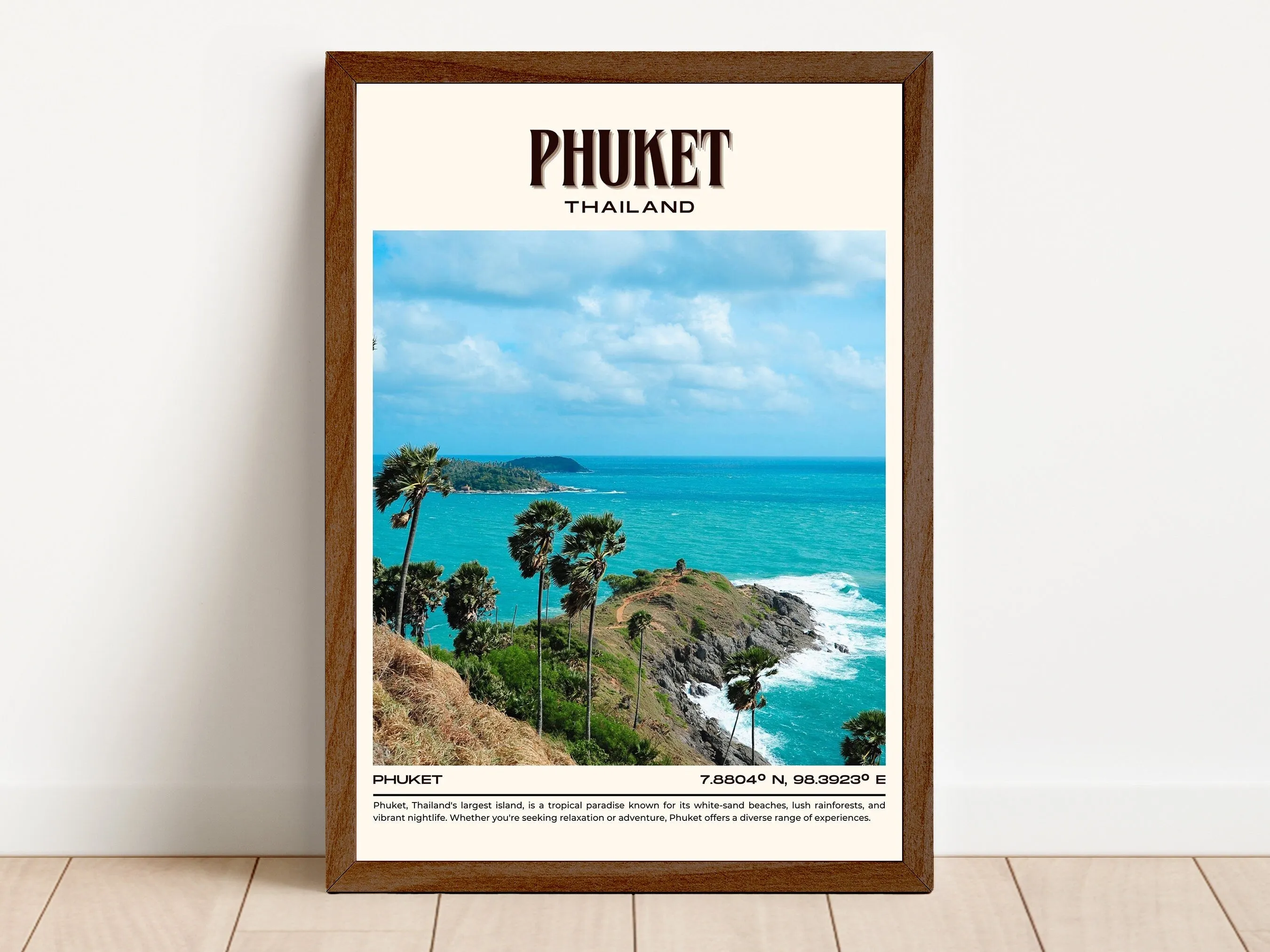 Phuket Vintage Wall Art, Thailand
