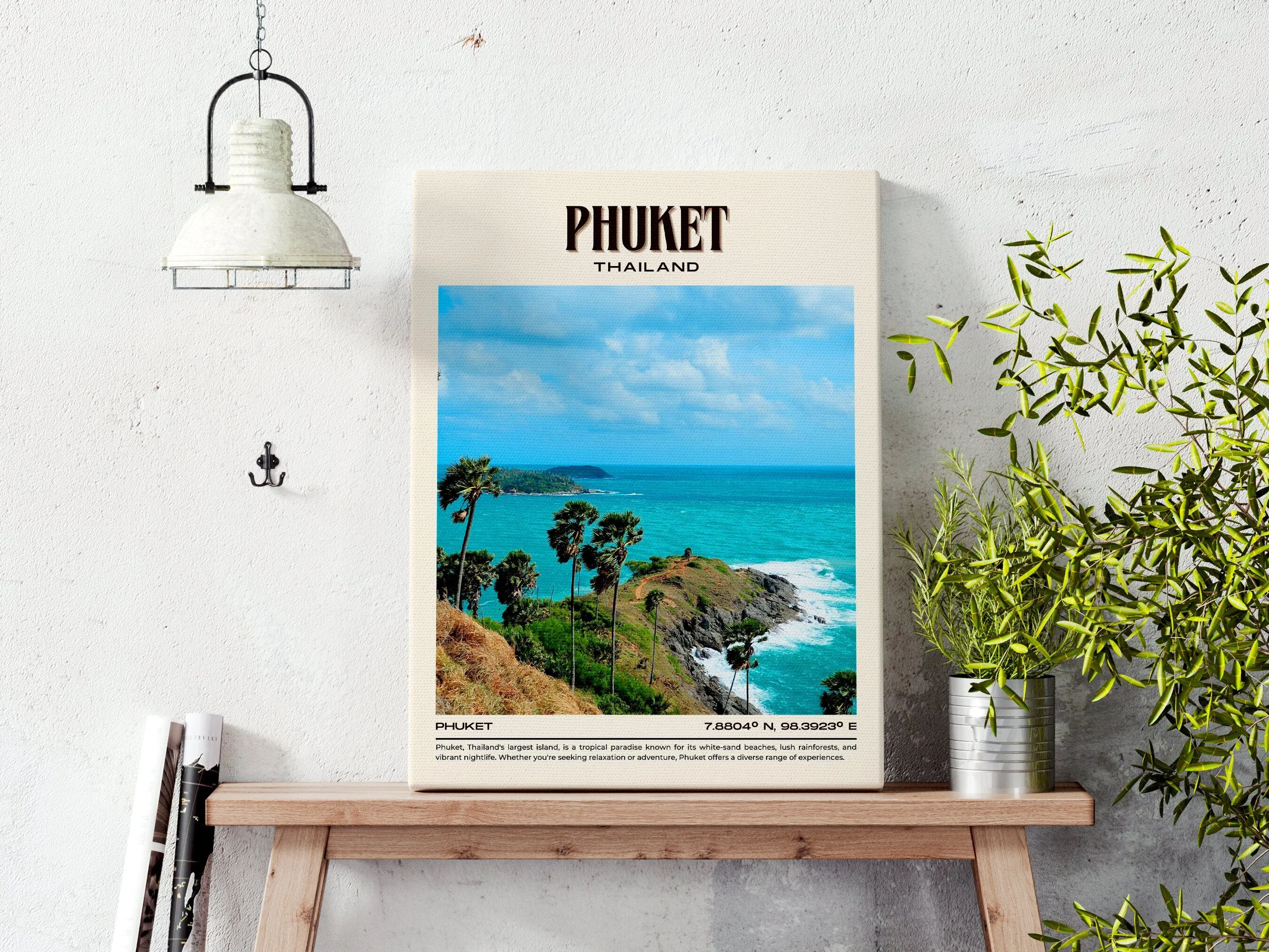 Phuket Vintage Wall Art, Thailand