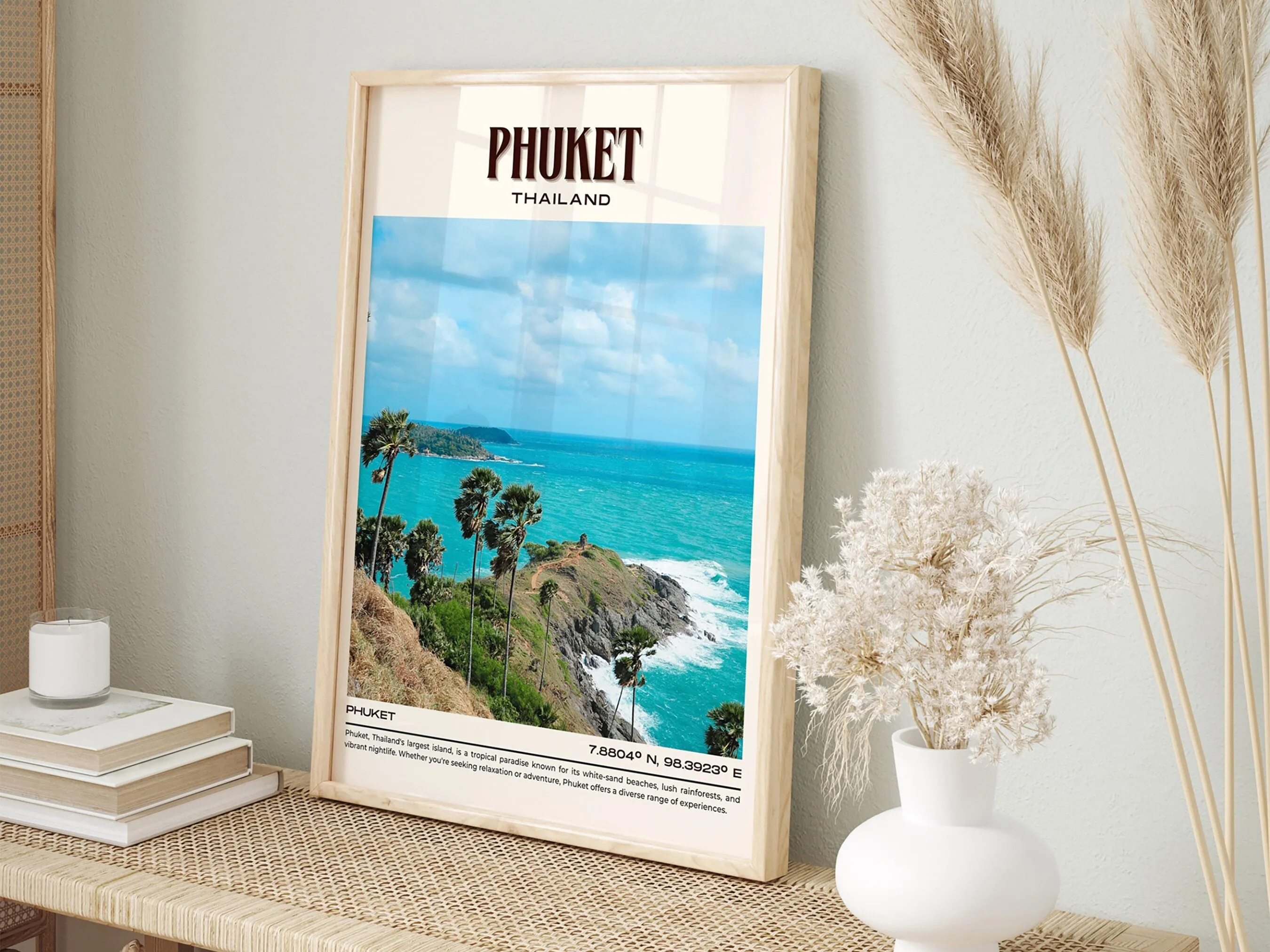 Phuket Vintage Wall Art, Thailand