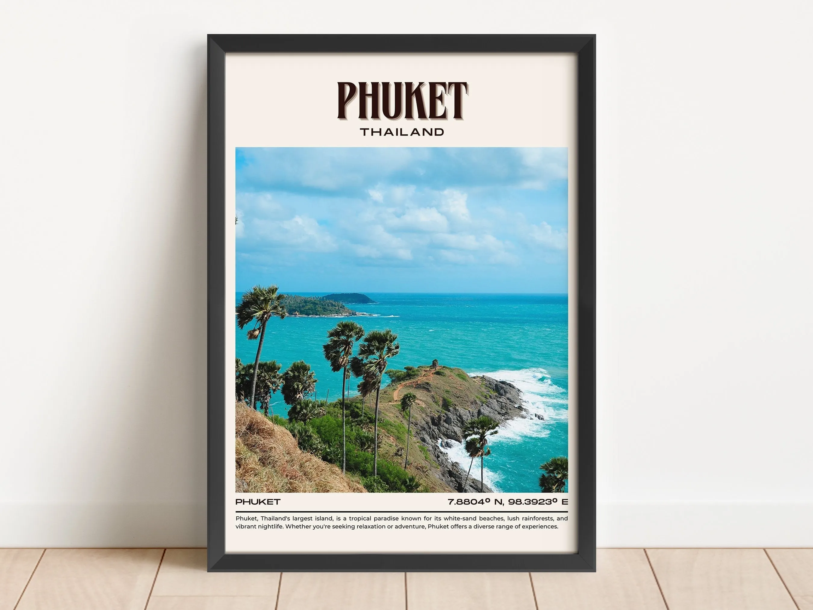 Phuket Vintage Wall Art, Thailand