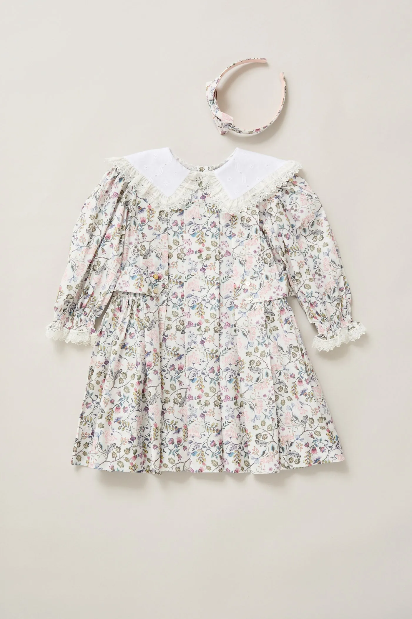Piano Dress  Lavender Lane Liberty Print