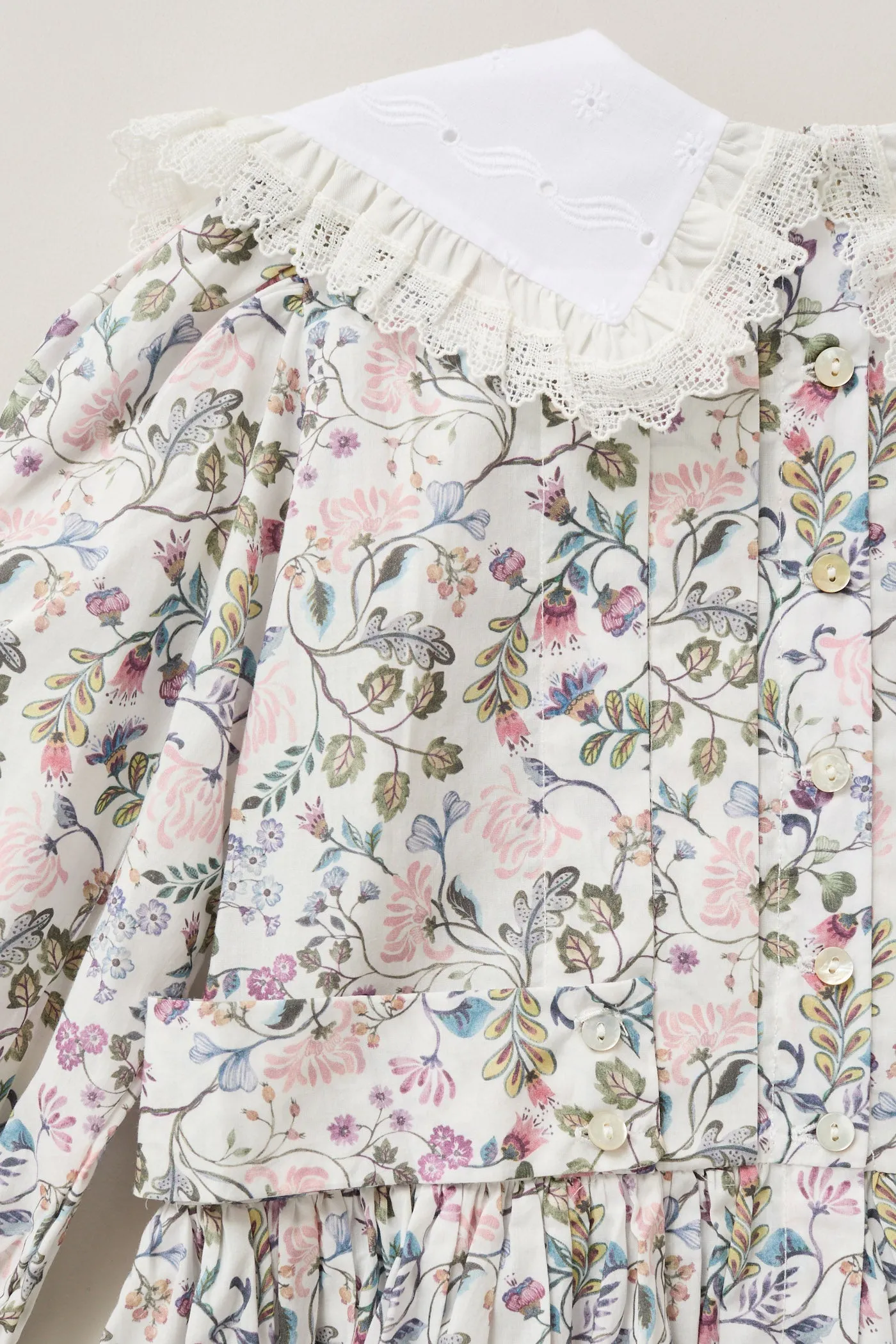 Piano Dress  Lavender Lane Liberty Print