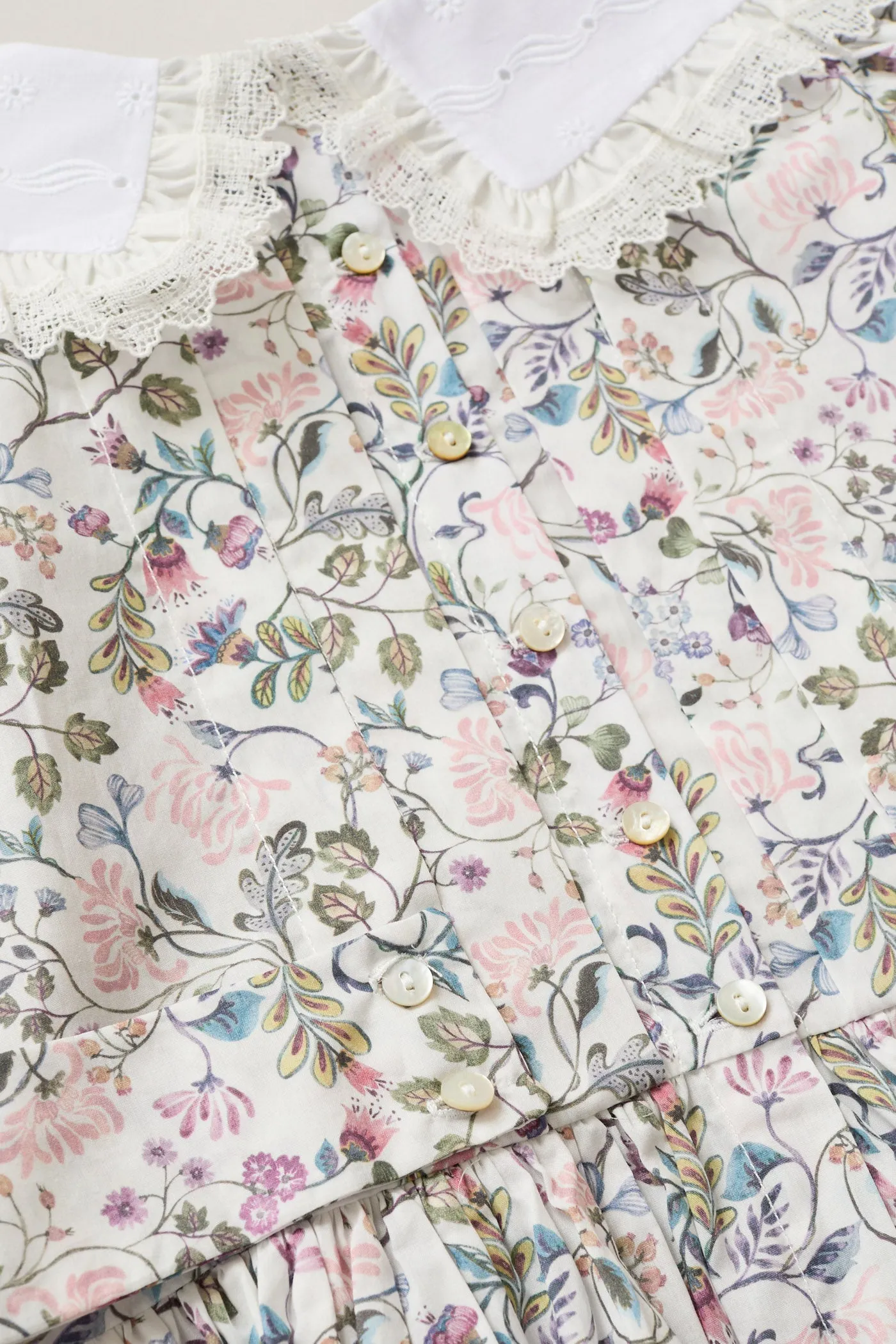 Piano Dress  Lavender Lane Liberty Print