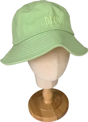 Pixi Green Bucket Hat One Size
