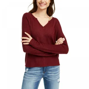 Planet Gold Women's Junior Fit Super Soft Ribbed Top