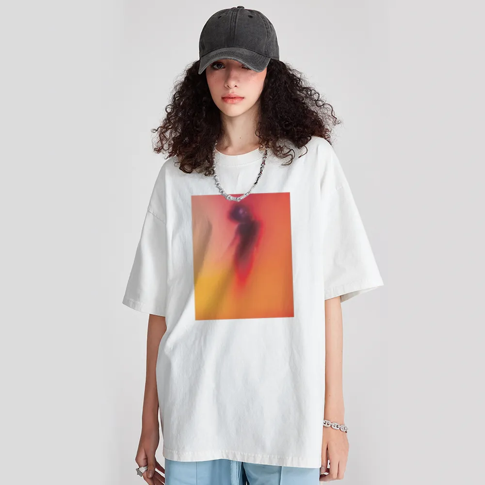 Pure Cotton 260G Hazy Girl  T-shirt
