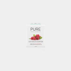 PURE Sports Nutrition Electrolyte Hydration 42g - Raspberry (Single Serve)
