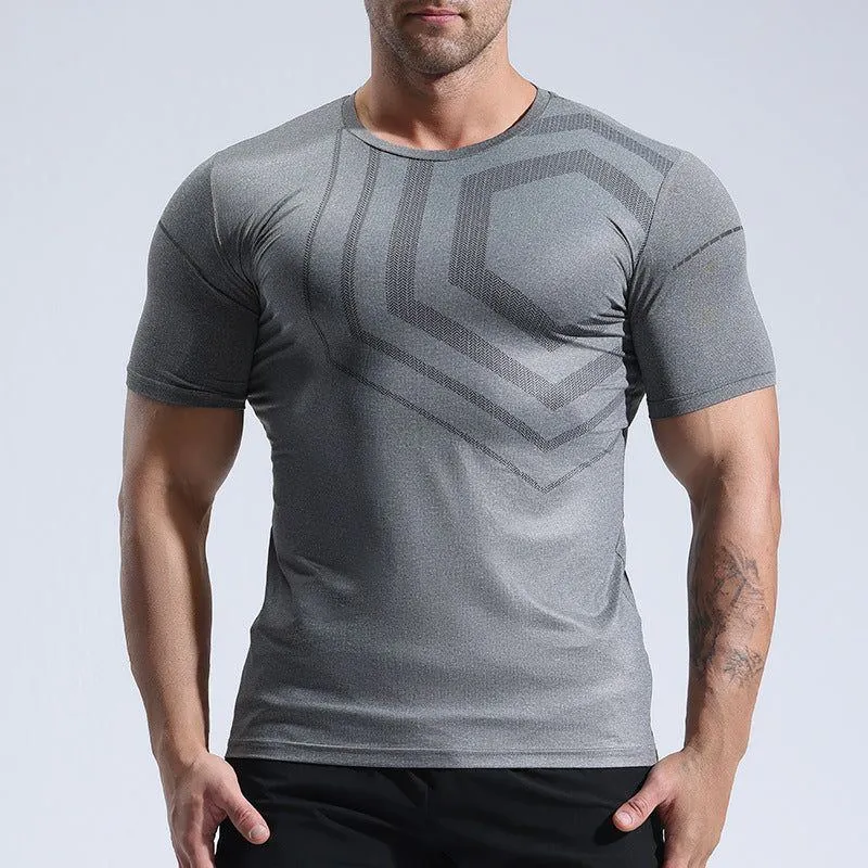 Quick-drying T-shirt Workout Clothes Summer Running Quick-drying T-shirt