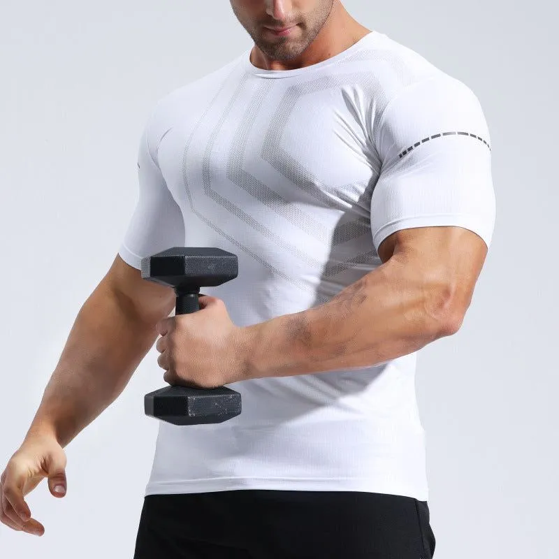 Quick-drying T-shirt Workout Clothes Summer Running Quick-drying T-shirt