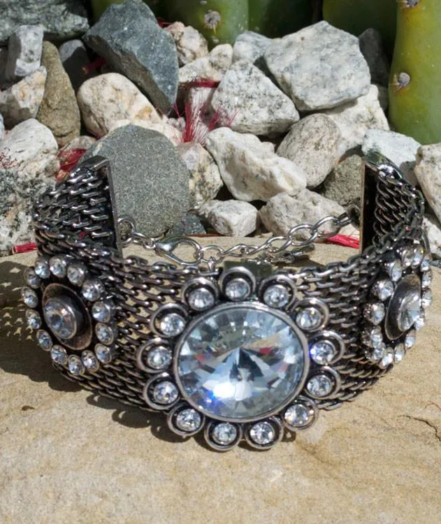 "Western Rhinestone Bracelet"