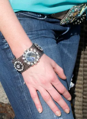 "Western Rhinestone Bracelet"