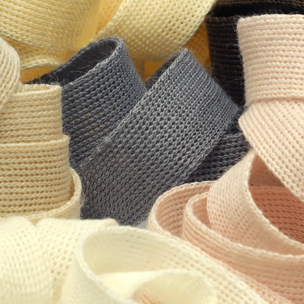 Ramie Knit Tape #07 Crystal Gray