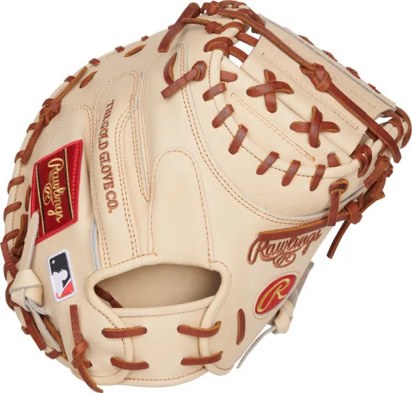 Rawlings "Heart Of The Hide" Series-Catchers Mitt Baseball Glove Y. Molina Gameday Pattern 34"  PRORYM4C