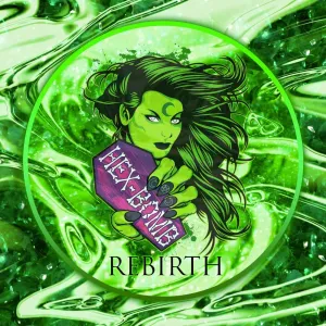 Rebirth Luxury Metallic Emerald Bath Bomb