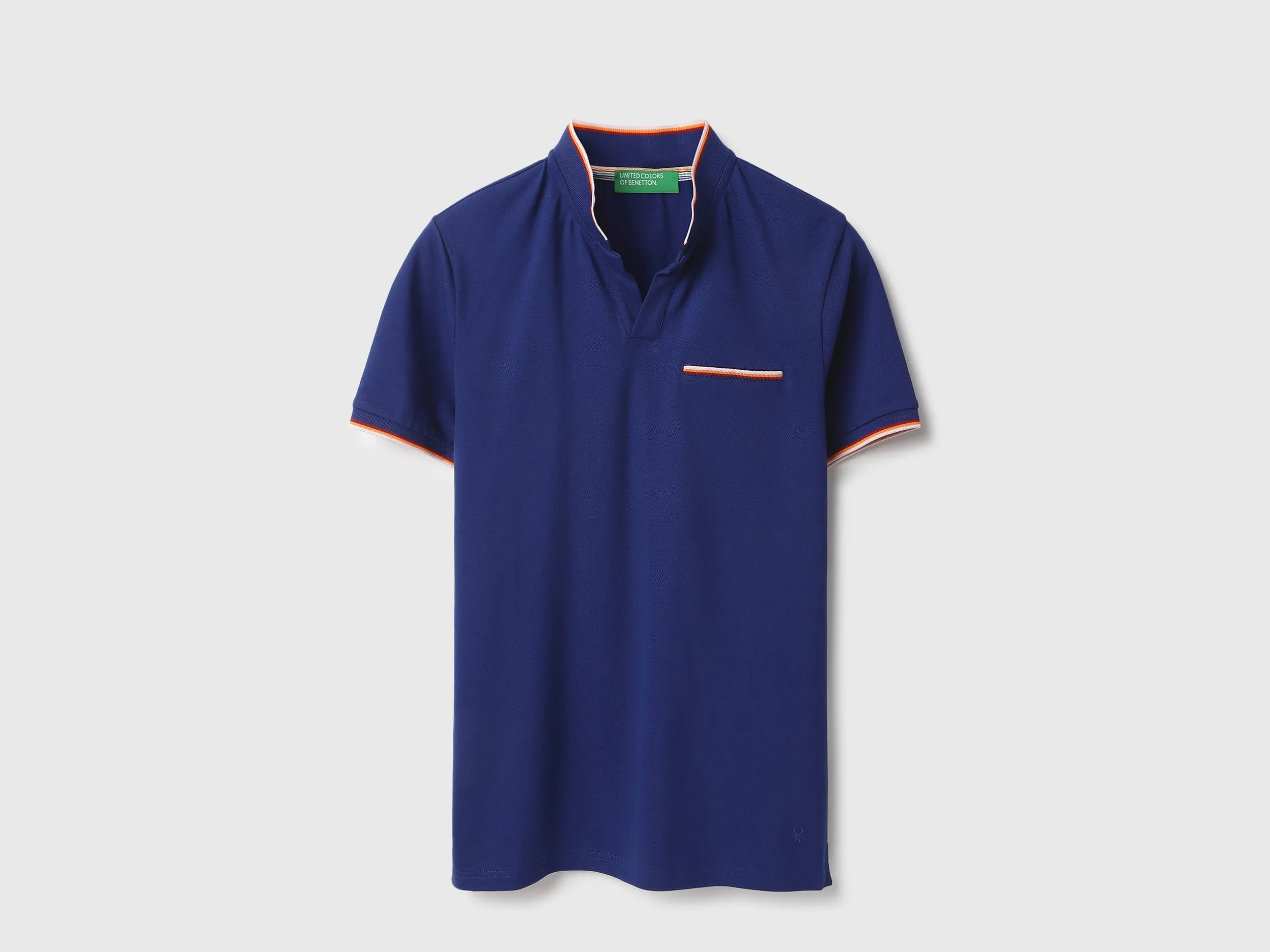 Regular Fit Johny Collar Solid Tshirt