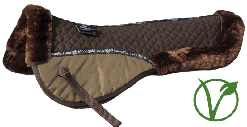 Rhinegold Luxe Fur Saddle Pad