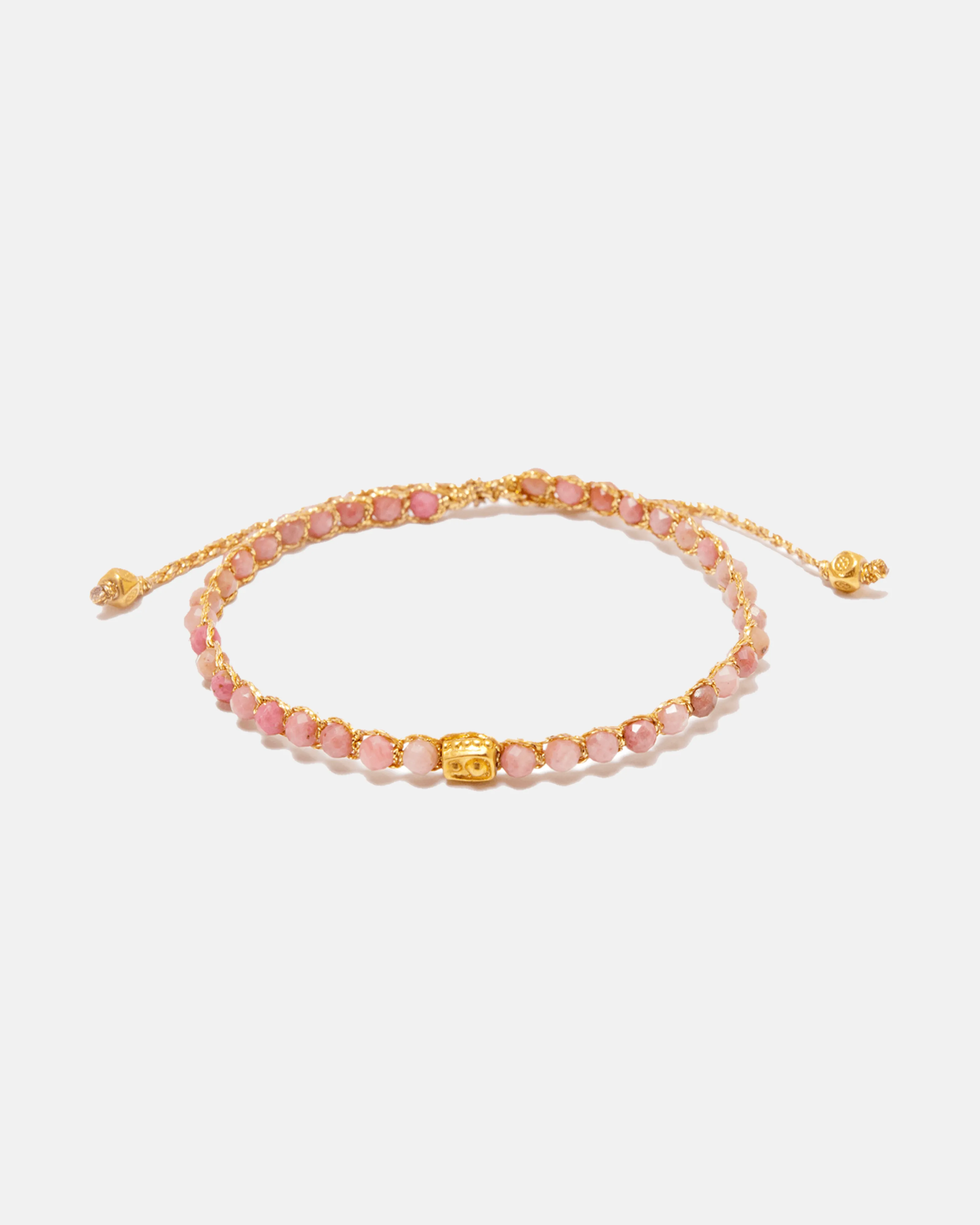 Rhodonite Australia Bracelet | Gold