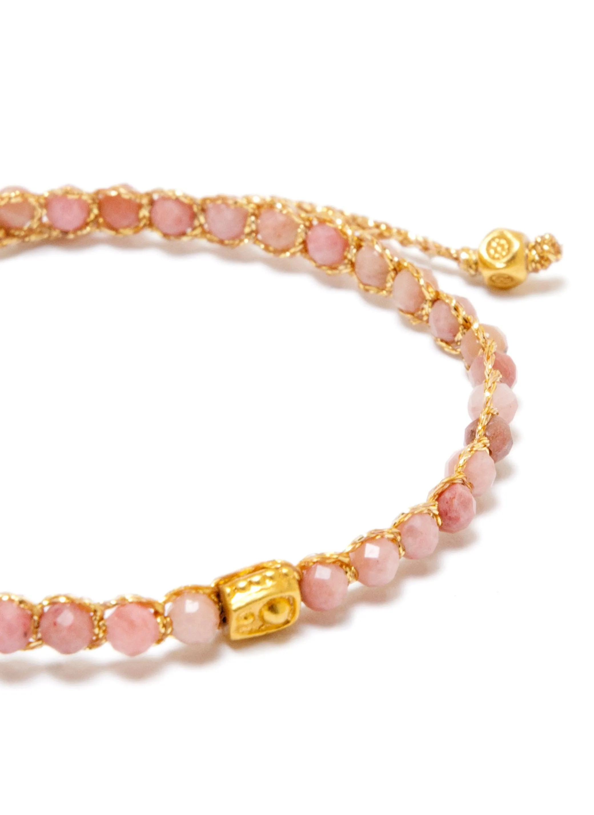 Rhodonite Australia Bracelet | Gold