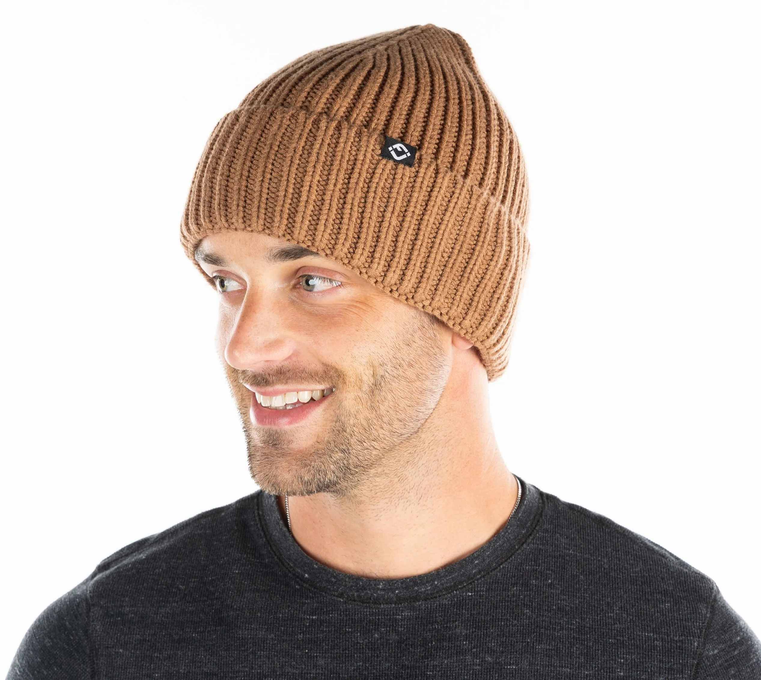 Ribbed Knit Buttery Soft Beanie by Funky Junque