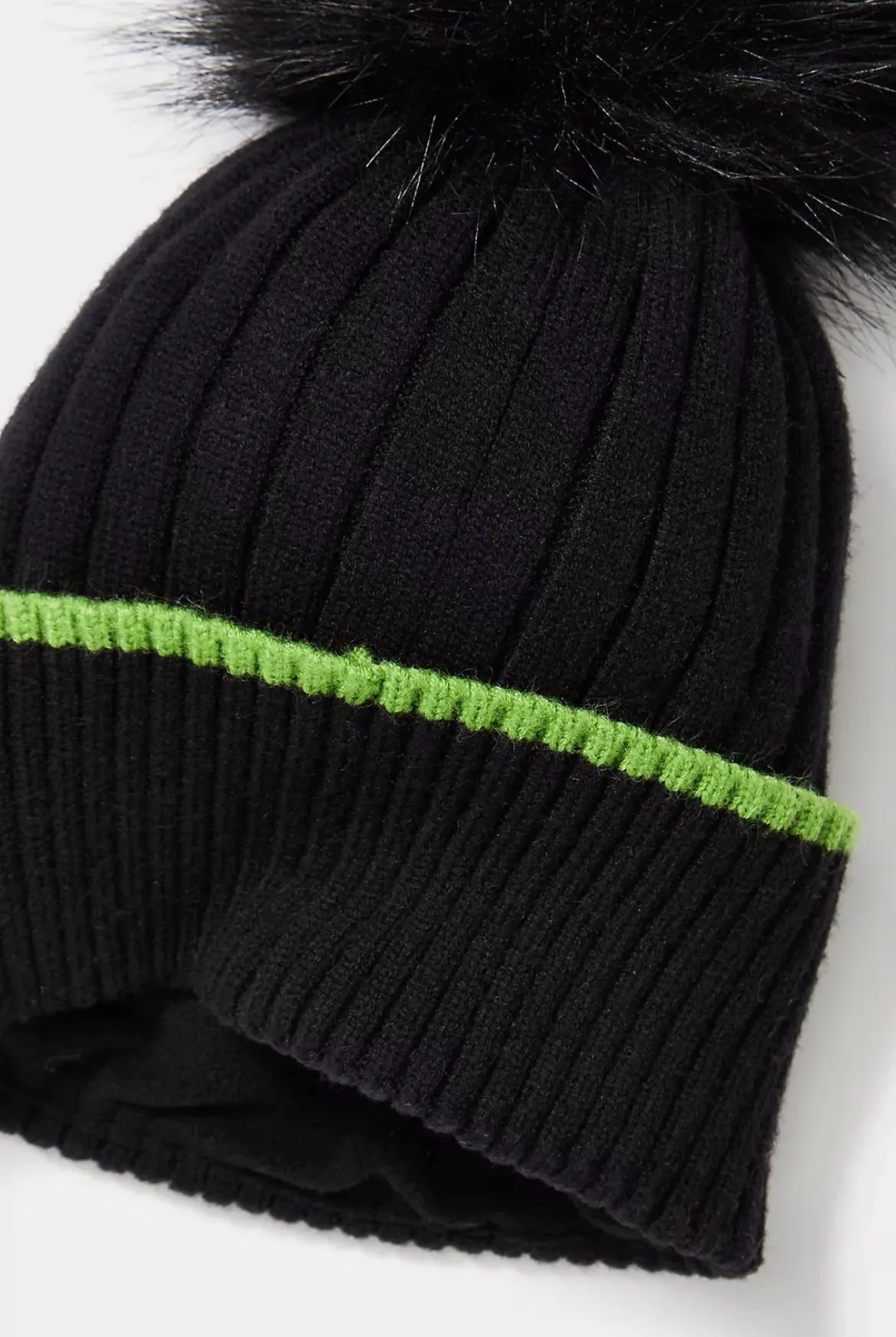 Ribo Faux Fur Beanie