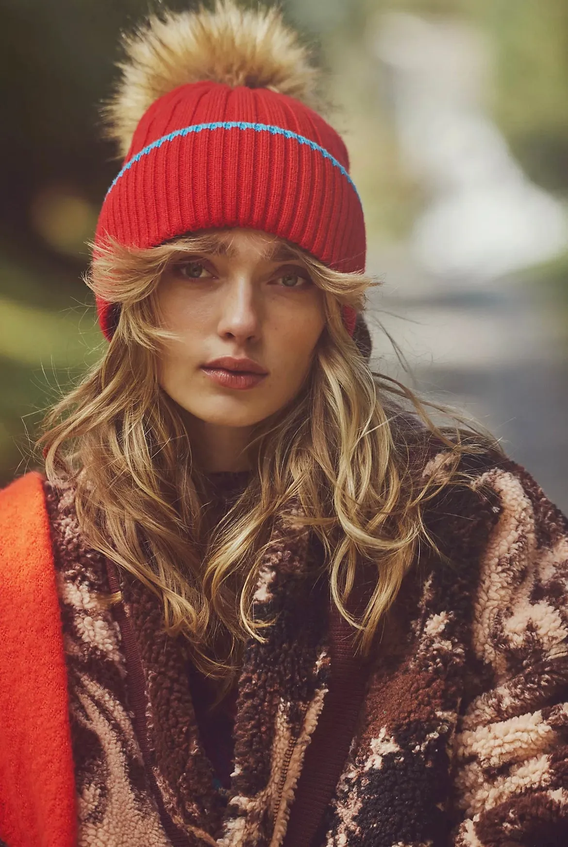 Ribo Faux Fur Beanie