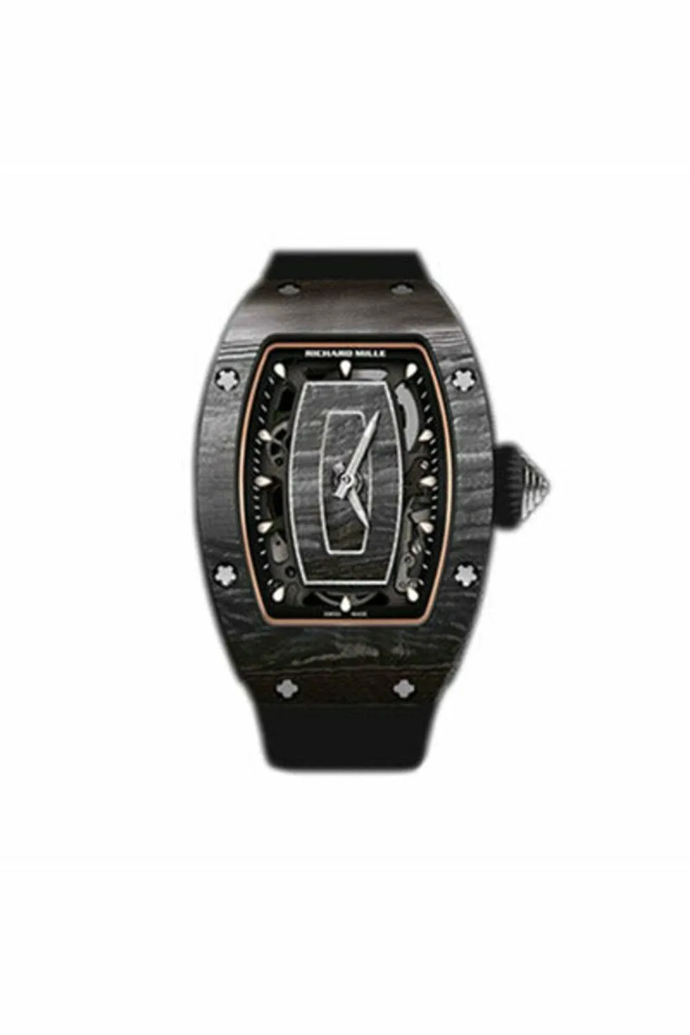 Richard Mille Rm 07-01 Carbon Tpt Bracelet Ladies Watch