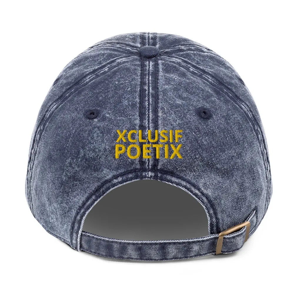 ROYALTY BY XCLUSIF POETIX Vintage Cotton Twill Cap