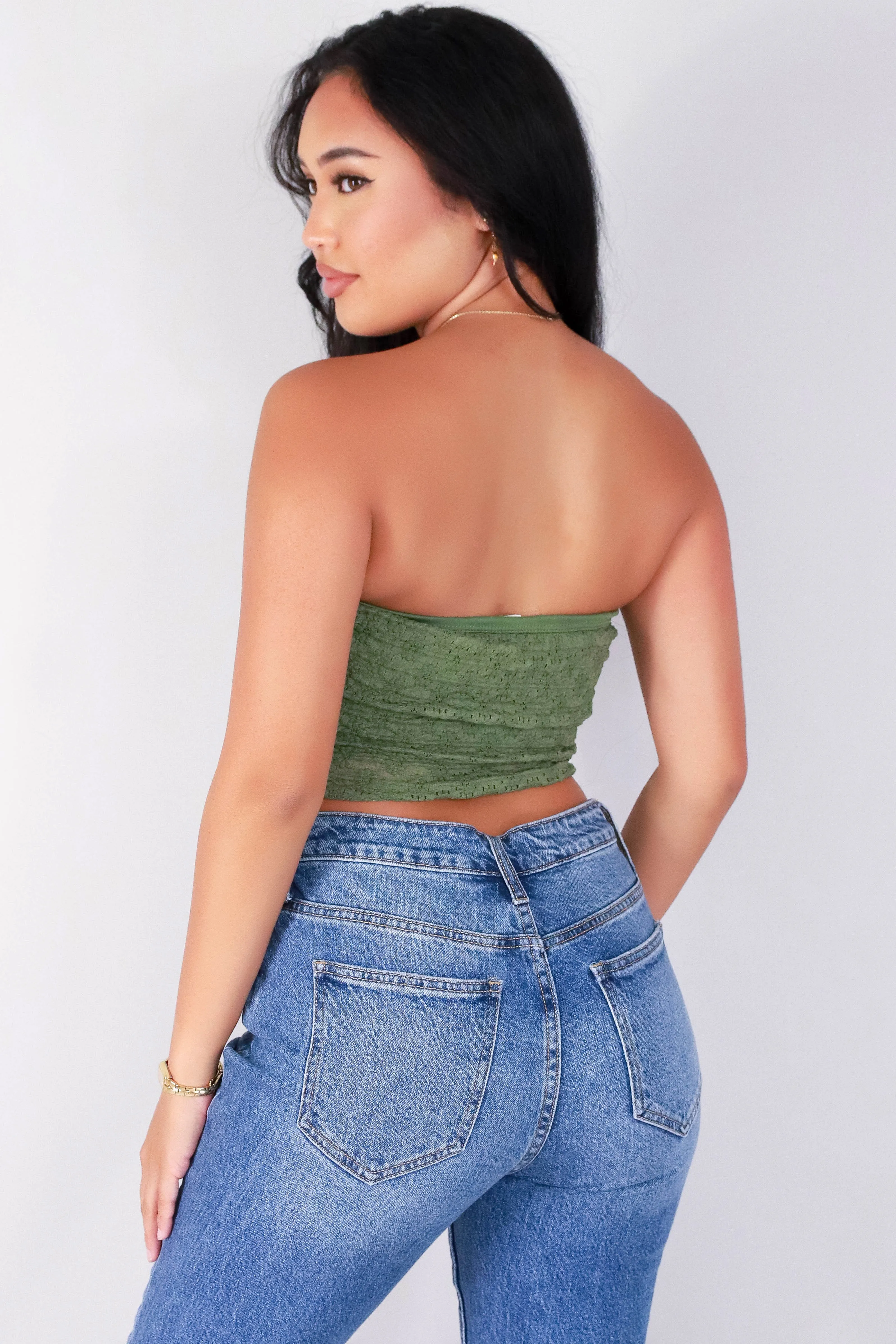 RUN IT BACK TUBE TOP