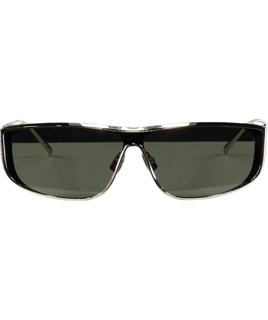 Saint Laurent Metallic Luna Sunglasses In Original Case