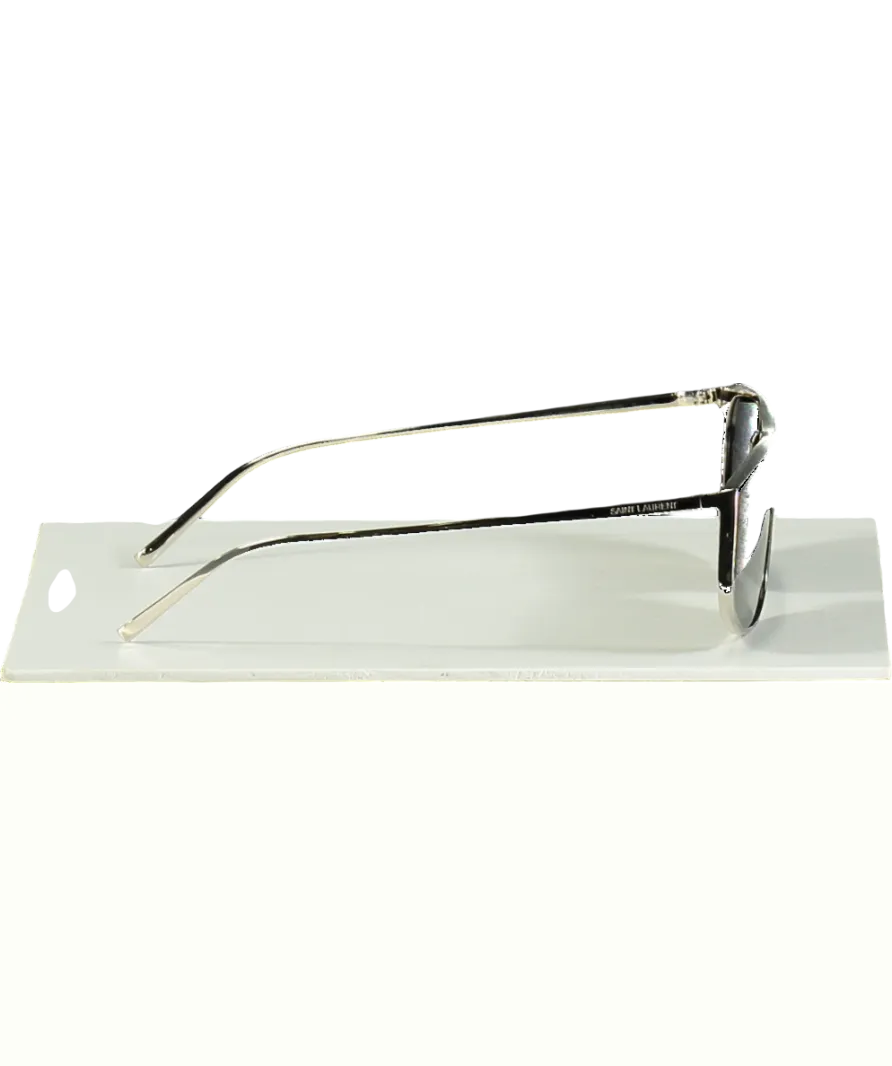 Saint Laurent Metallic Luna Sunglasses In Original Case