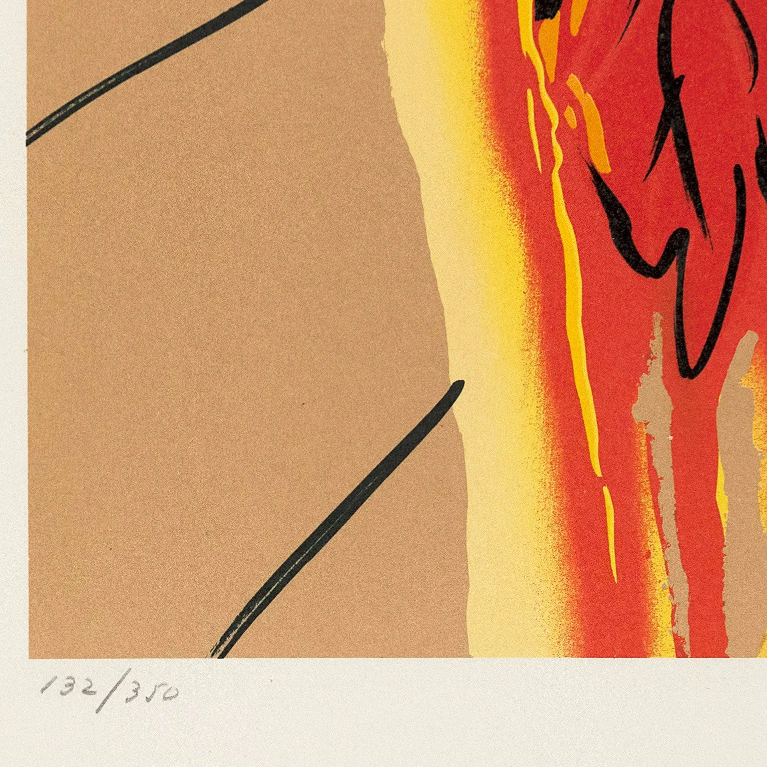 SALVADOR DALI "PORTRAIT OF AUTUMN" 1980, LITHO