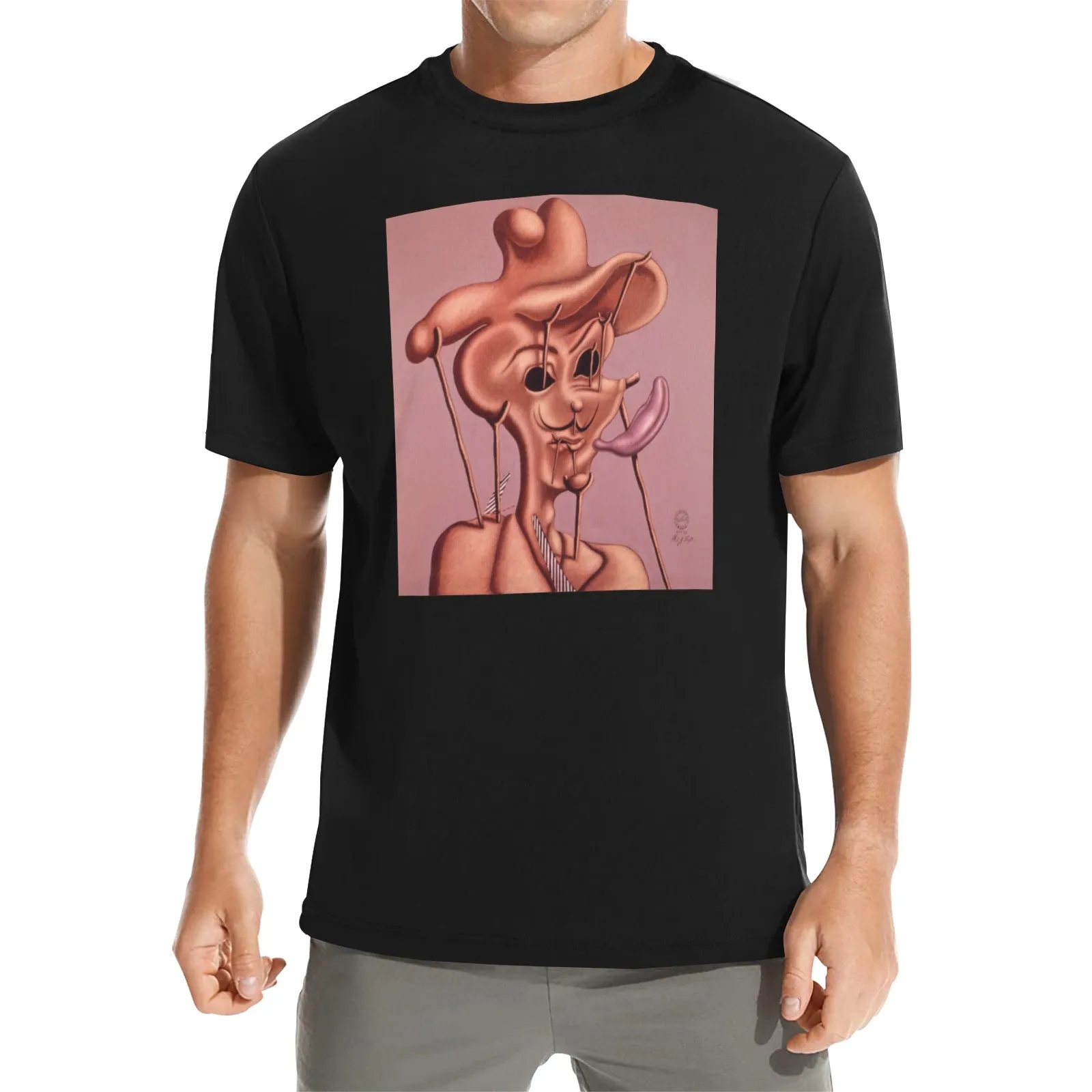 Salvador Dalton Men's Crew Neck T-shirt
