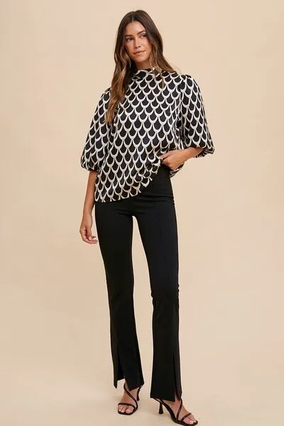 Sandra Tie Back Blouse