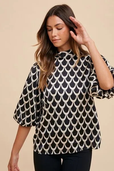 Sandra Tie Back Blouse