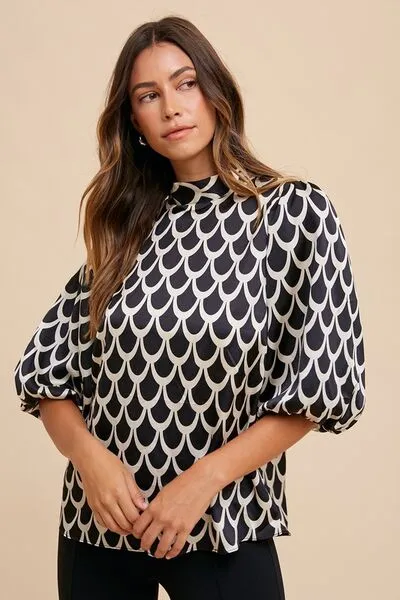 Sandra Tie Back Blouse