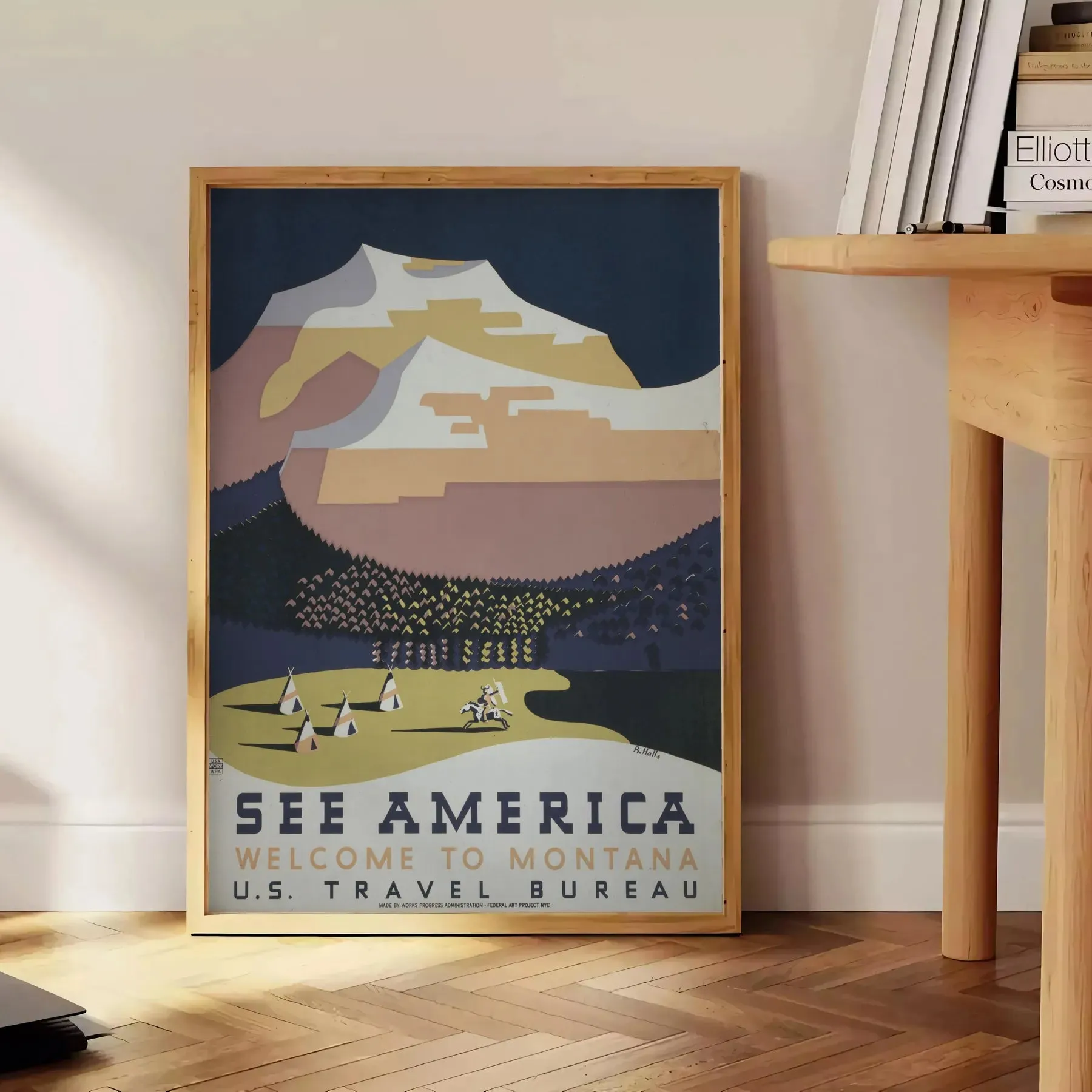 See America Travel Poster Poster 1
