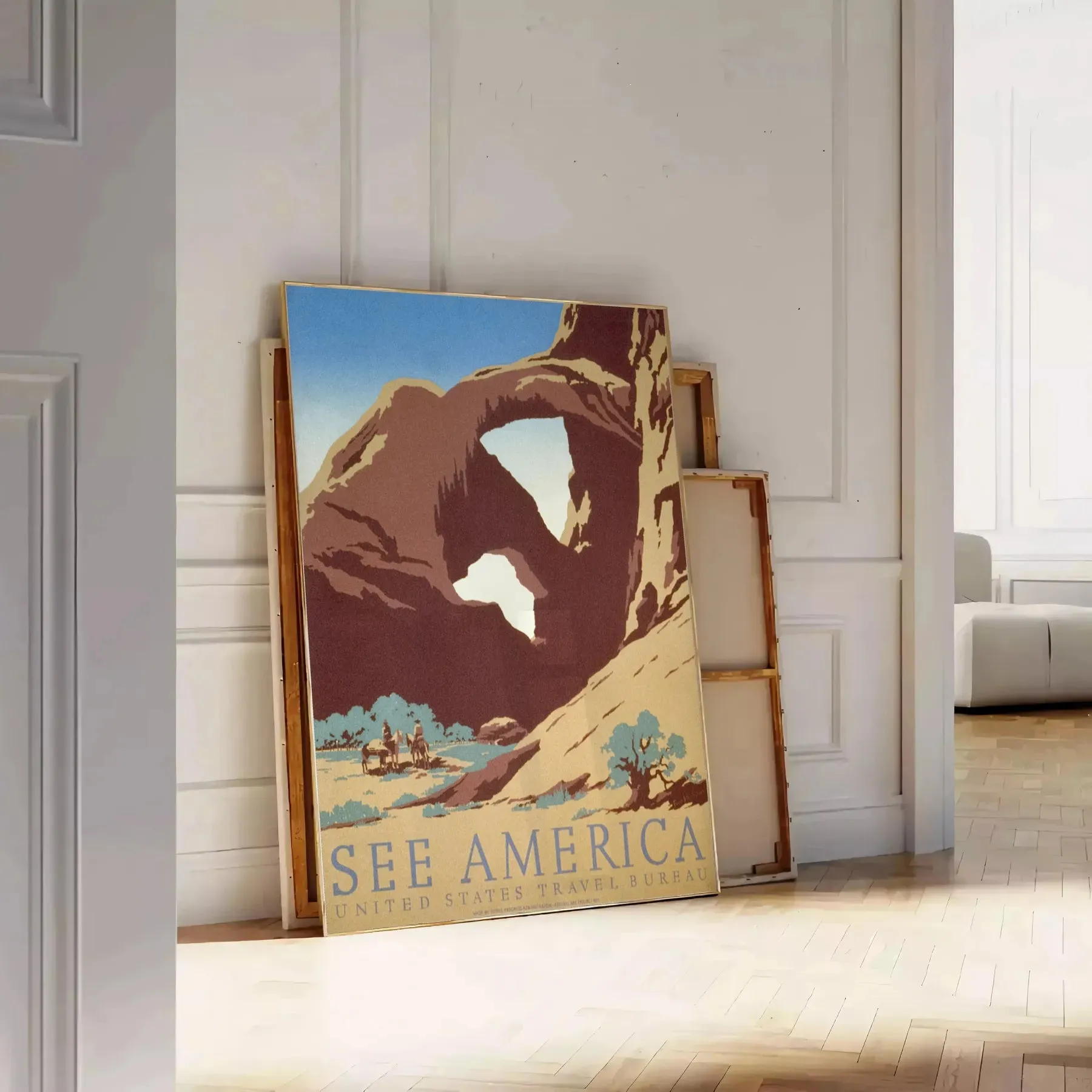 See America Travel Poster Print 1