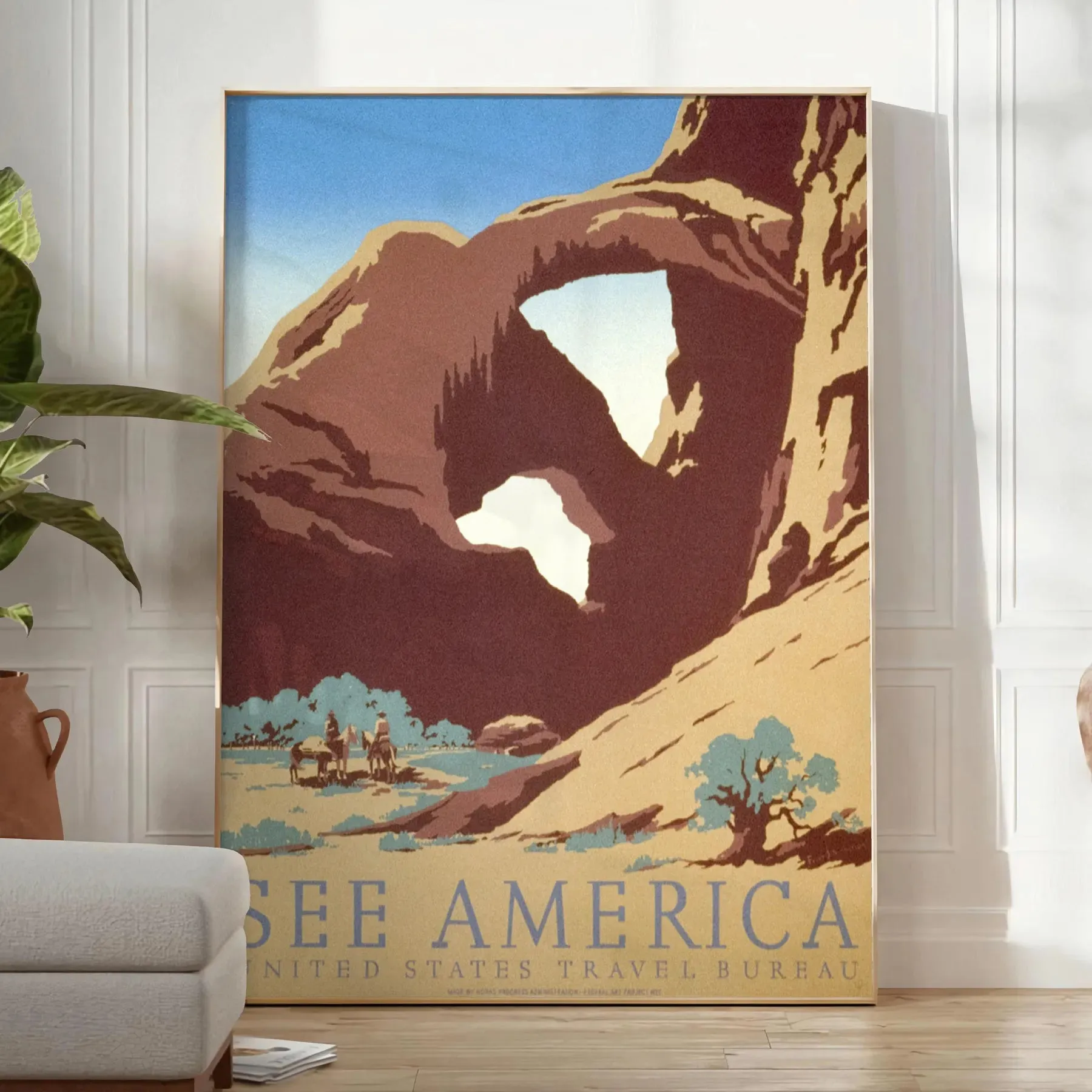 See America Travel Poster Print 1